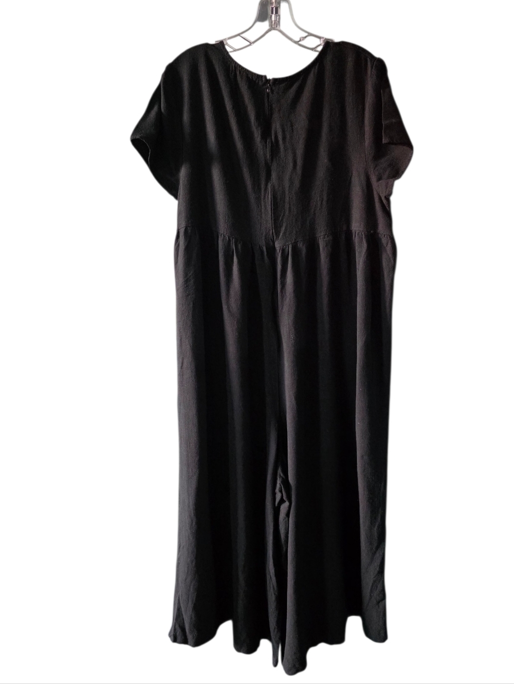 NATURAL LIFE Avery Wide Leg Jumpsuit In Black Size Large Oversized - Picture 3 of 12